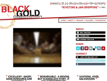 Tablet Screenshot of blackgoldmovie.com